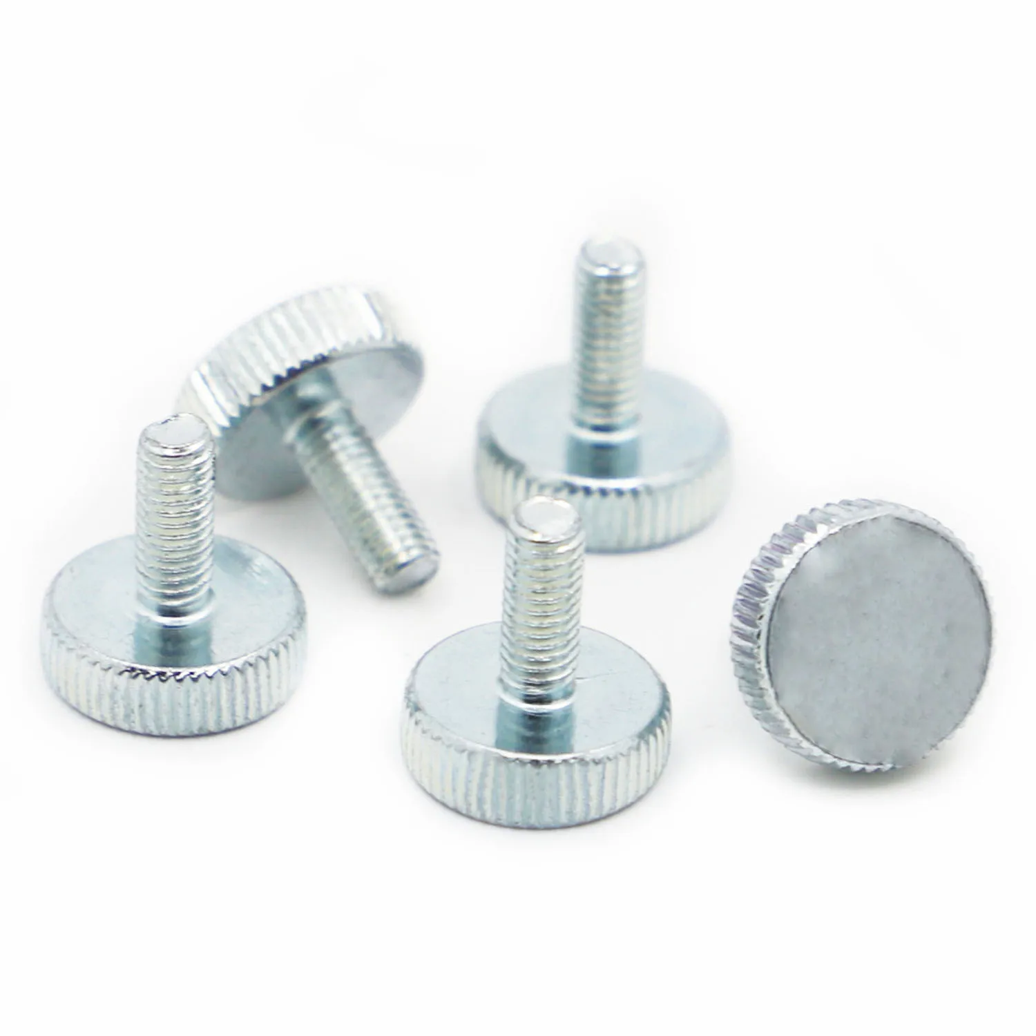 

1-5pcs GB835 DIN653 Knurl Flat Head Hand Tighten Thumb Screw M3 M4 M5 M6 M8 M10 Curtain Wall Glass Thumb Bolts Adjust Toolless