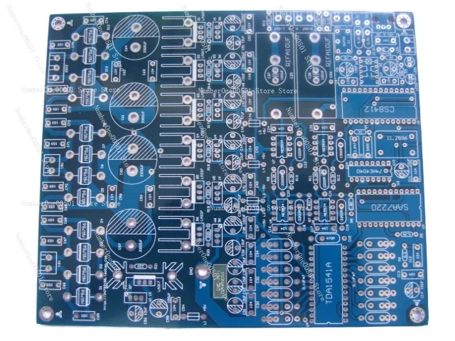 TDA1541 PCB Blank Board Fourth Edition Immersion Gold Board