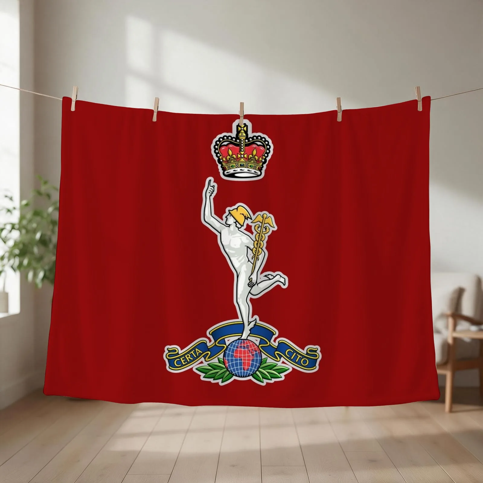 ROYAL CORPS OF SIGNALS Throw Blanket Quilt Beach sofa bed for winter Blankets