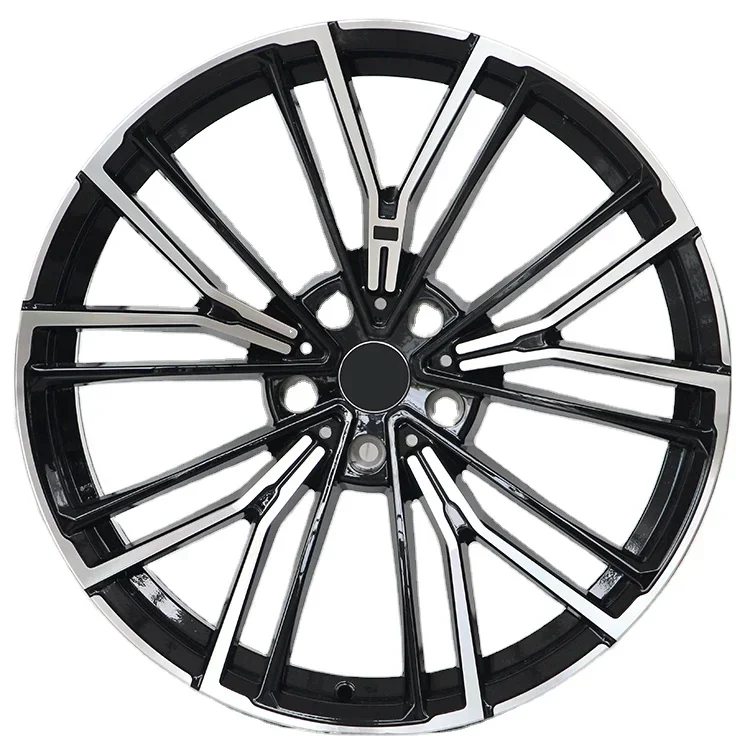 

Wheels Alloy Car Wheel Rims Aluminium Alloy Black OEM Customized Color Design Car Rims 20 inch #M1217