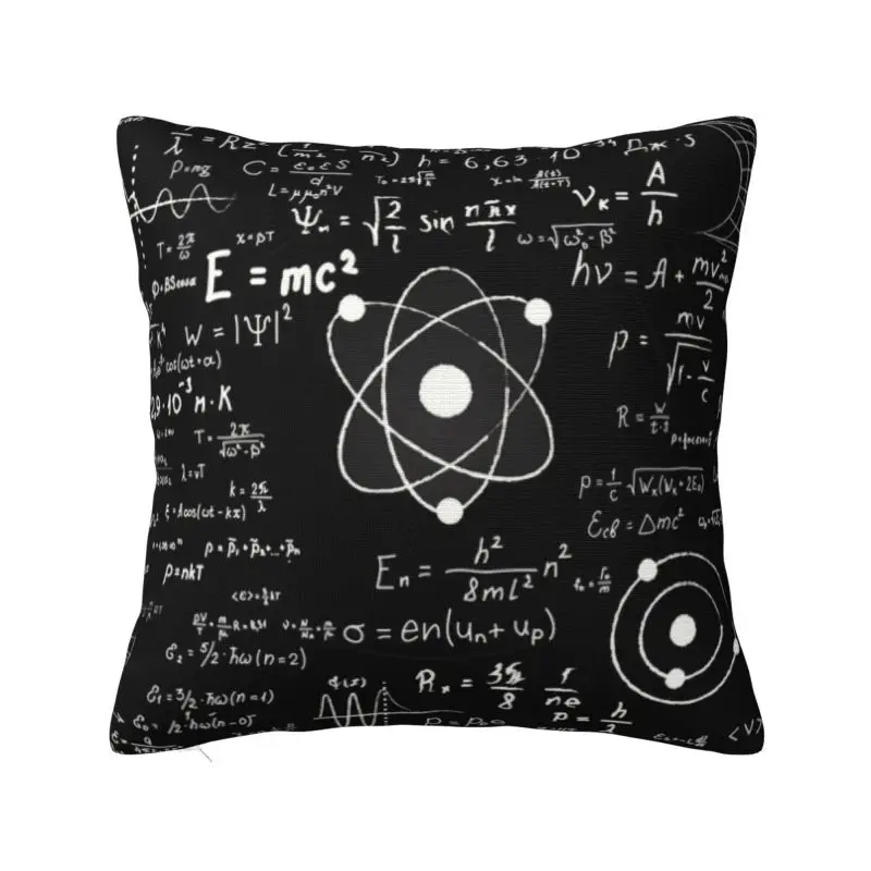 

Nordic Geek Maths Teacher Cushion Cover for Sofa Soft Science Physics Throw Pillow Case