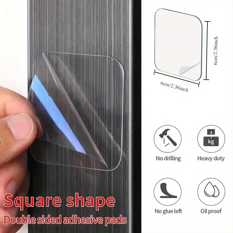 Strong Double-sided Tape, Heavy-duty Seamless Transparent Tape, Removable Adhesive Nano Tape for Sticking Items