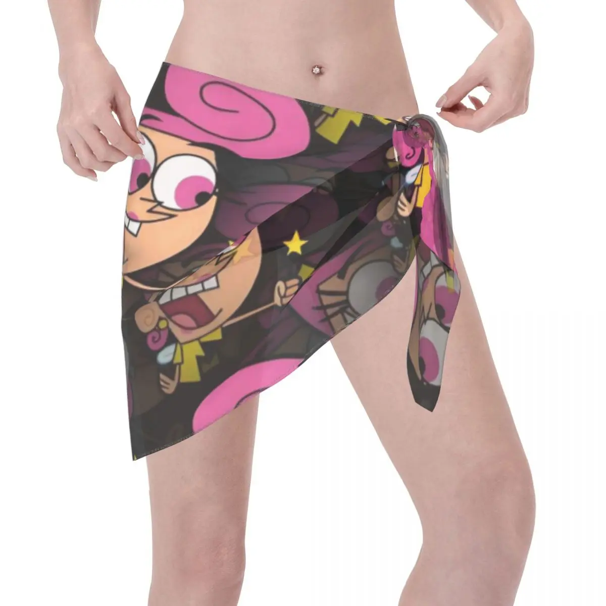 Sarongs courts personnalisés pour femmes, enveloppe de plage imprimée en 3D, pour maillots de bain, robe portefeuille pour Bikini, Cover-up pour maillot de bain