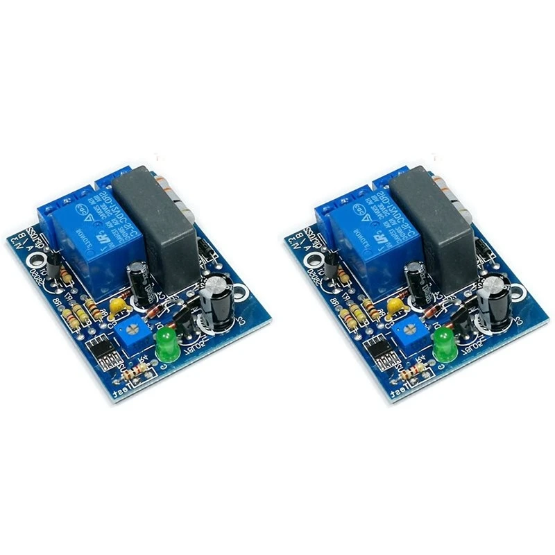 2026 New 2X AC 220V Adjustable Timer Delay Switch Turn On/Off Time Relay Module New(0-10 Seconds)