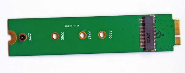 

Suitable for 2010 and 2011 Apple AIR A1370 A1369 MC965 MC968 MC969 SSD adapter card