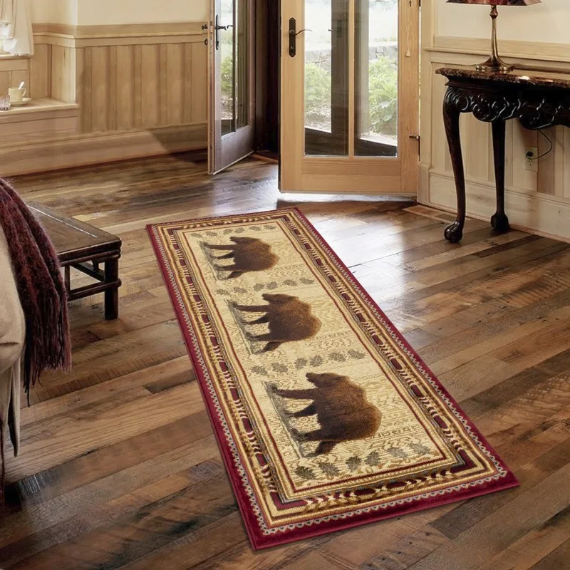 

Nature's Nest GC_CBL3007 Multi 2 ft. 7 in. x 7 ft. 3 in. Lodge Area Rug