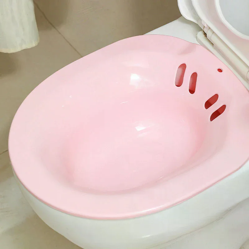 1Pcs Toilet Seat Bidet Sitz Bath Tub Postpartum Care Disabled Basin Perineal Soaking No Squatting