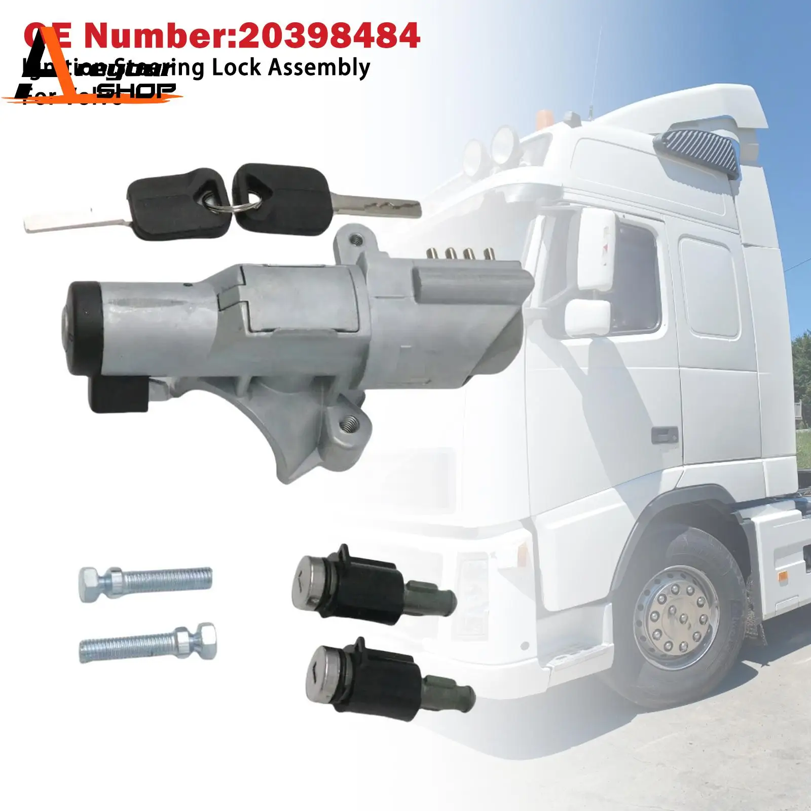 

Ignition Steering Lock Assembly 20398484 1095710 8159907 for 1996-2013 Volvo FH FM