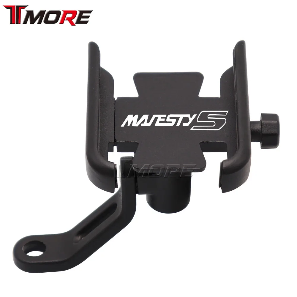 For YAMAHA MAJESTY S majesty s 155 Motorcycle Accessories Universal Handlebar Rearview Mobile Phone Holder GPS Stand Bracket