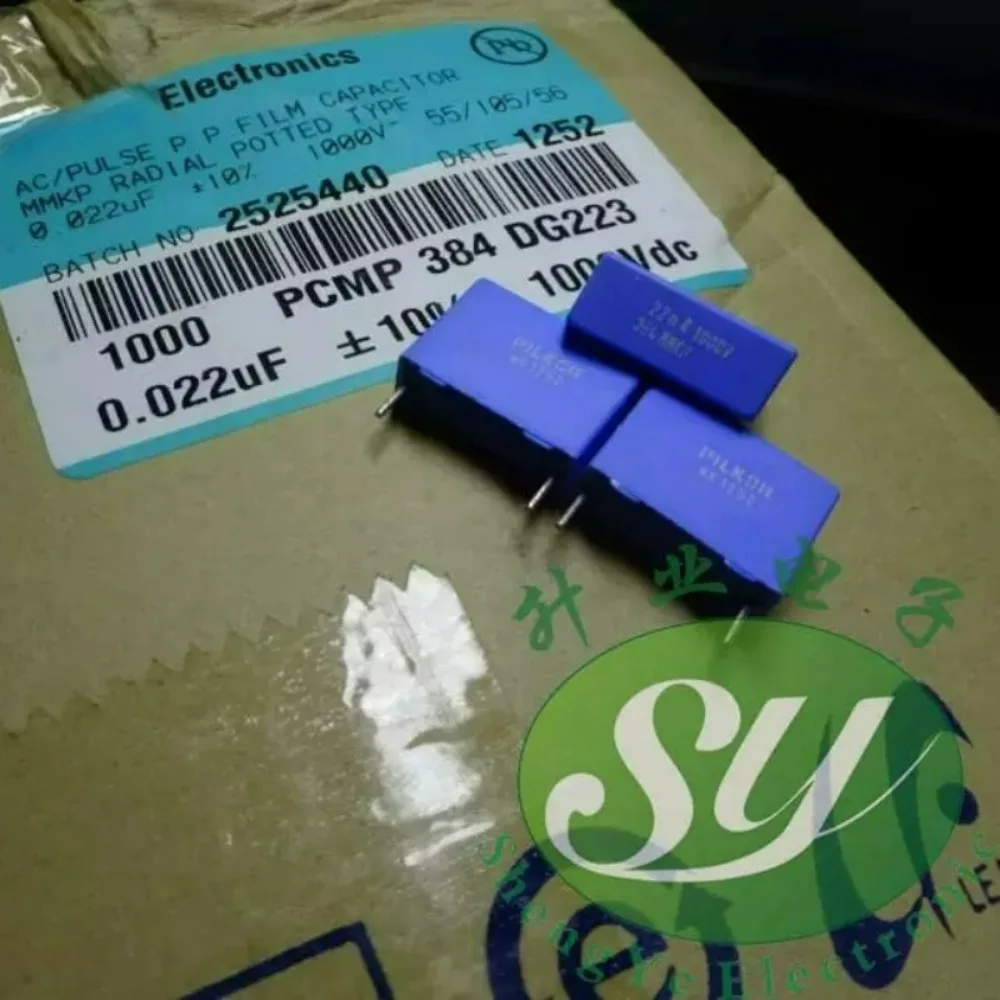 

10 шт./лот MKP 0,022 мкФ/1000 В 22 нФ 223, новый пленочный конденсатор 15 мм