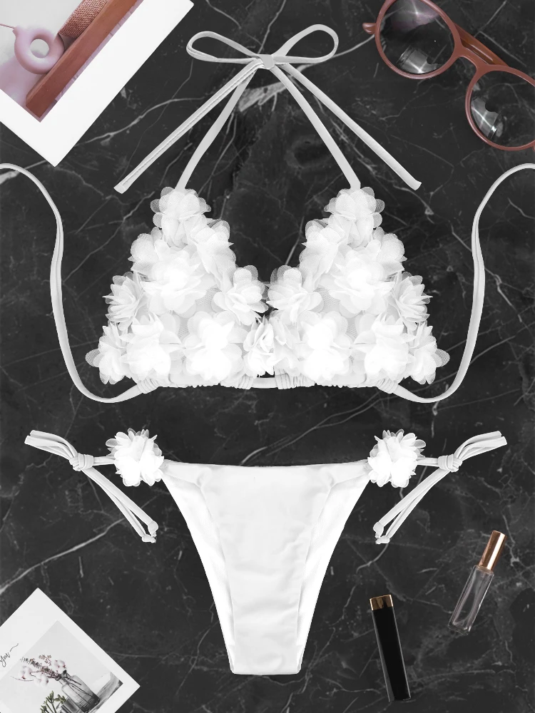 

Сексуальное бикини с высокой талией, женский купальник, пляжная одежда, бикини, сплошной цвет, с лямкой на шее, стринги, купальник, комплект для пляжа