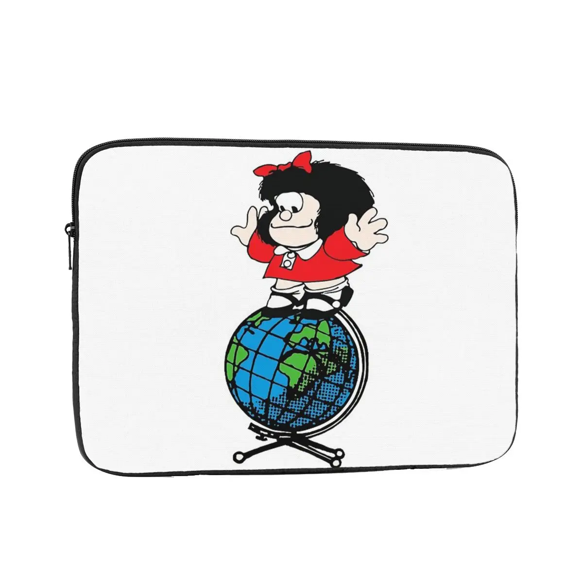 

Mafalda World Cartoon Laptop Sleeve Cover Bag 10 12 13 15 17 Inch Notebook Liner Sleeve Shockproof Case Bag