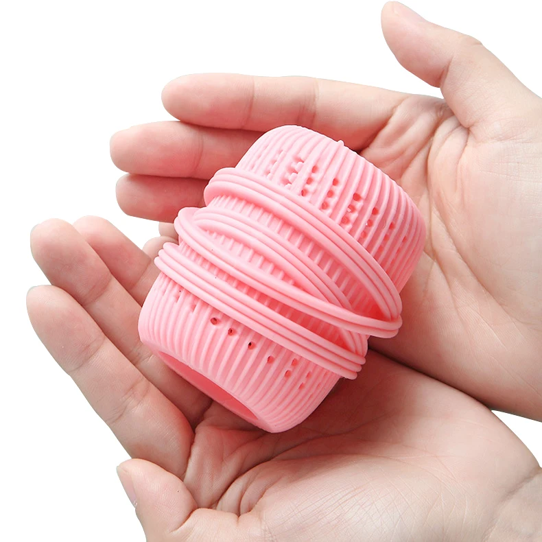 Magic Laundry Ball Silicone Reusable Clothes Hair Cleaning Tool Pet Hair Remover Washing Machine Cat Hair Catcher Laundry Ball