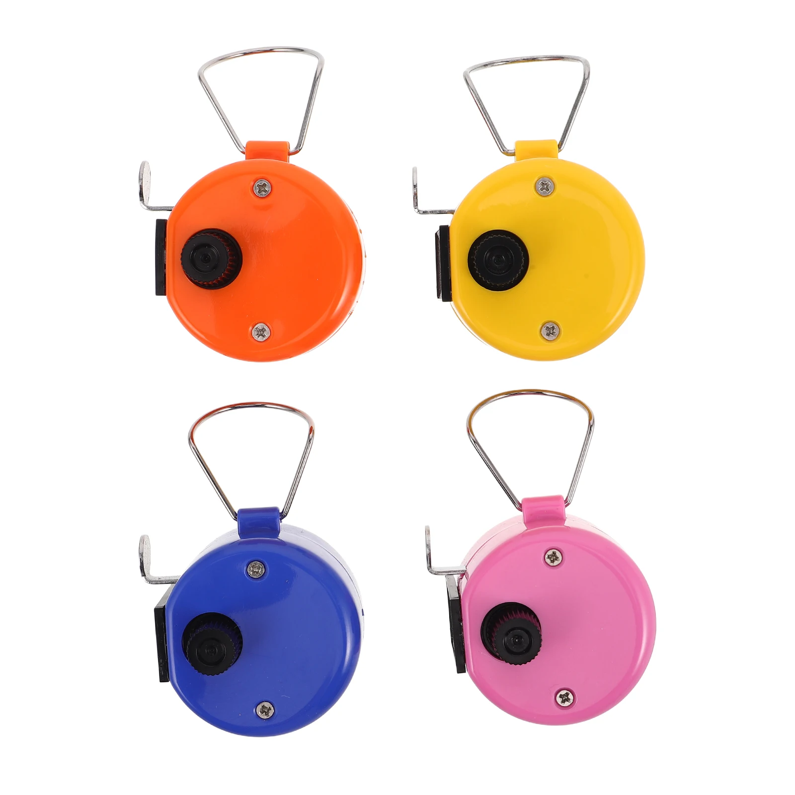 

4 шт. ручные счетчики мини красочные портативные кликер-устройство для точного отслеживания людей спортивный офис школа