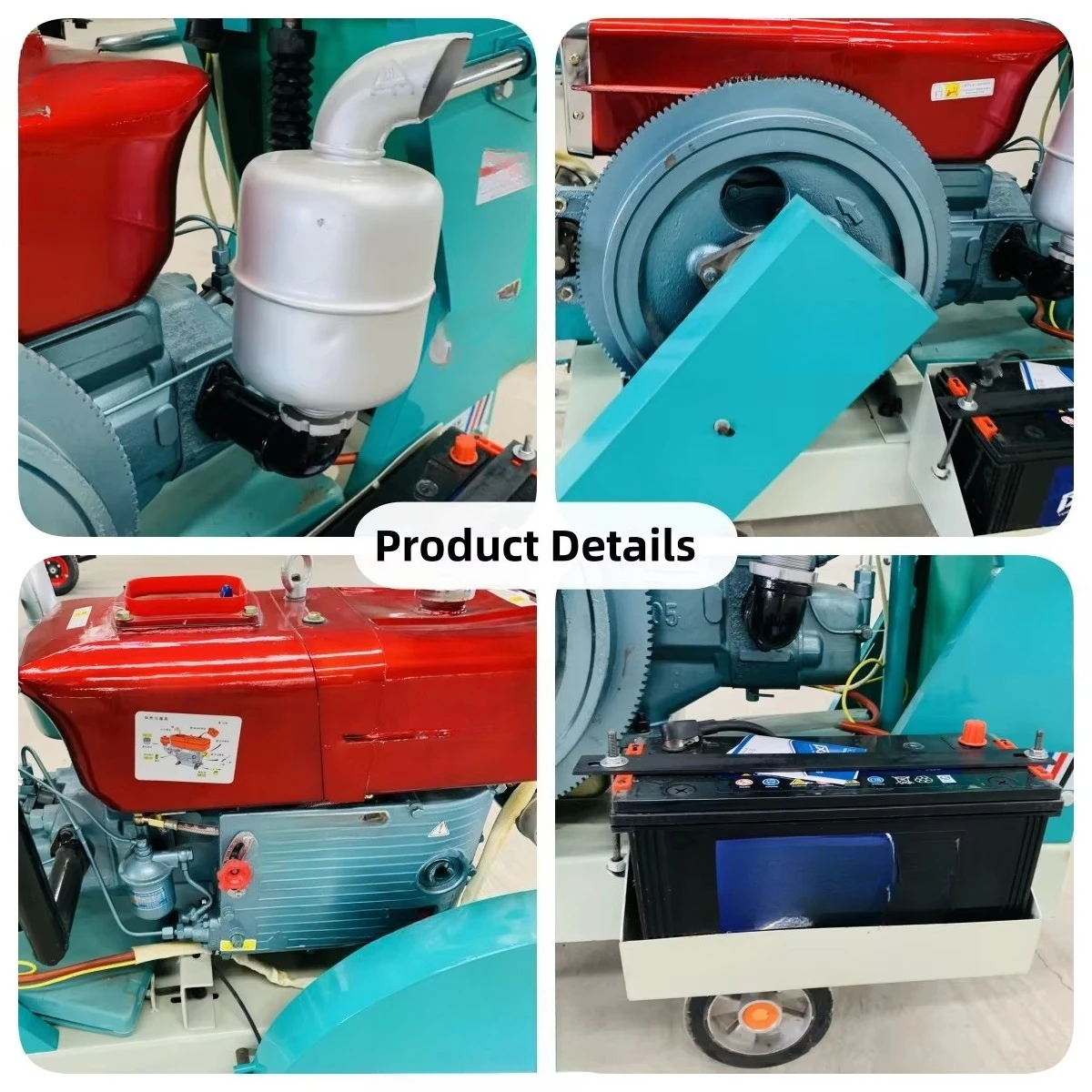 منشار أرضية خرسانية محمول يمشي خلف الطريق قطع كبح القاطع آلة قطع الأخدود الطريق للبيع #3