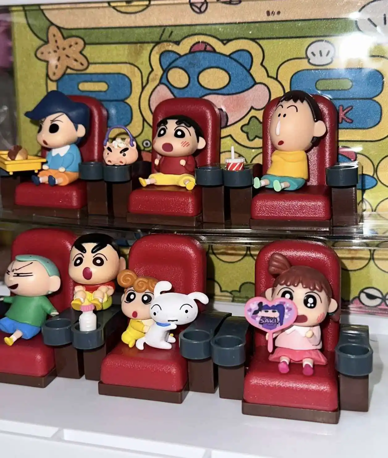

In Stock Xiaoxin Cinema Theater Series Blind Box Kawaii Action Figures Cute Desktop Decor Anime Doll Model Surprise Gift