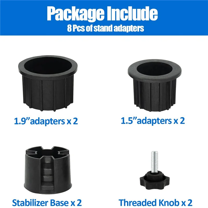 16 pçs base de guarda-chuva suporte buraco anel plug capa e tampa pátio guarda-chuva suporte peças reposição suporte base Stabilizer-B61B