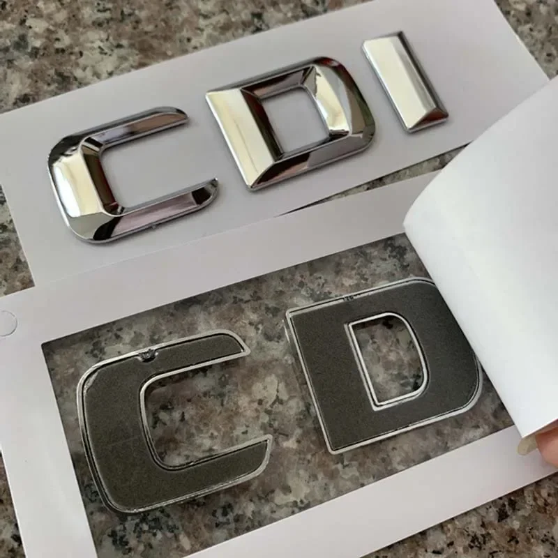 Car Trunk Badge Sticker Logo CGI CDI Emblem For Mercedes AMG GLA CLA C E 200 220 GL ML 270 350 CLS W205 W204 W213 W212 X156 W218 - Image 2