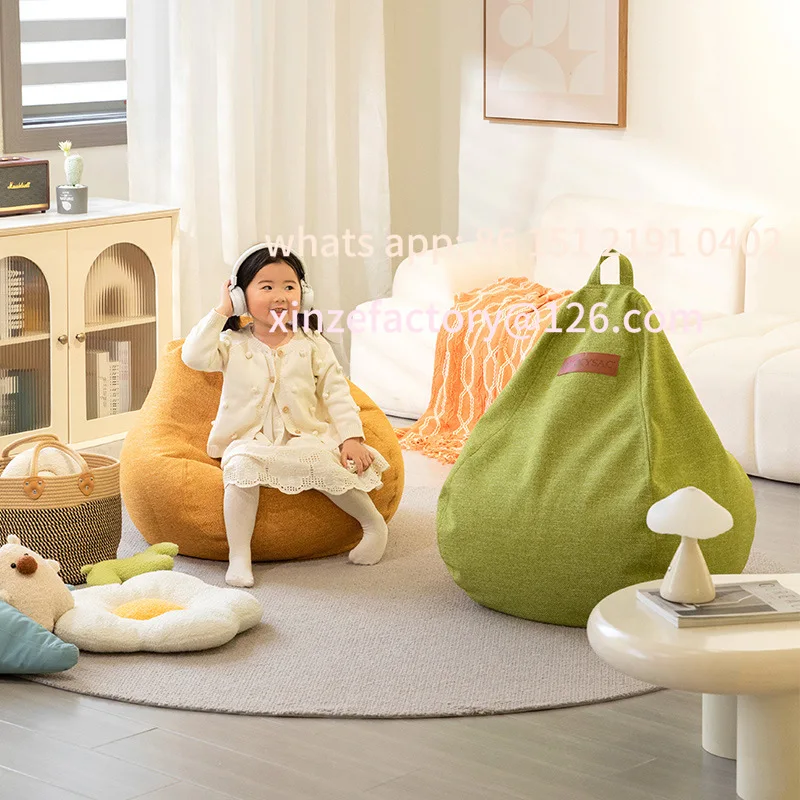 

Customizable lazy sofa EPP bean bag 6-12 years old tatami can't sit down milk sweet high grade