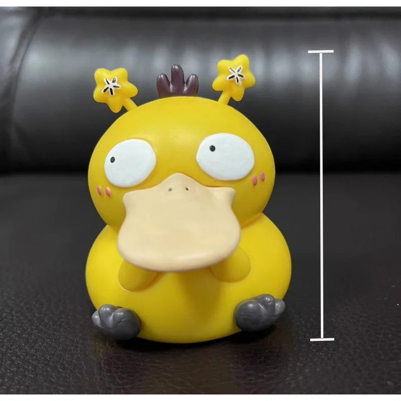 7-9cm Pokemon Cute Psyduck Slowpoke Pink Yellow Model Cartoon Cute Action Figure Toys Decoration Gift