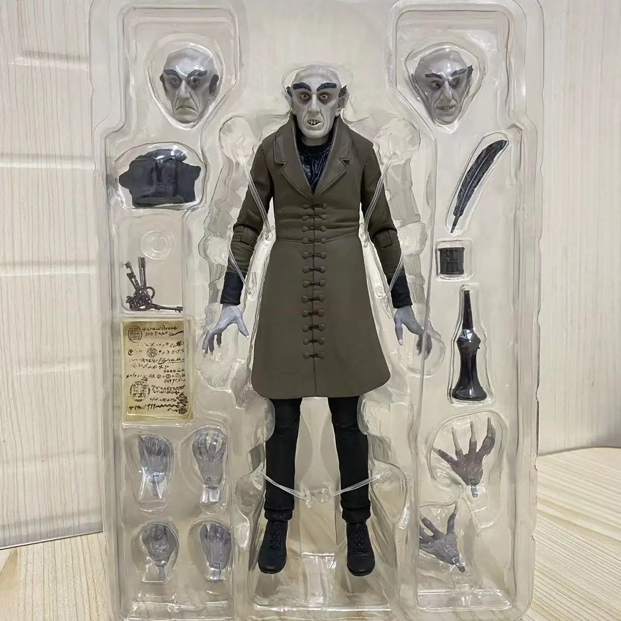 Neca 06101 Movie Nosferatu Action Figure 7 Inches Movable Desktop Ornaments Figure Pvc Periphery Collectible Dolls Gifts For