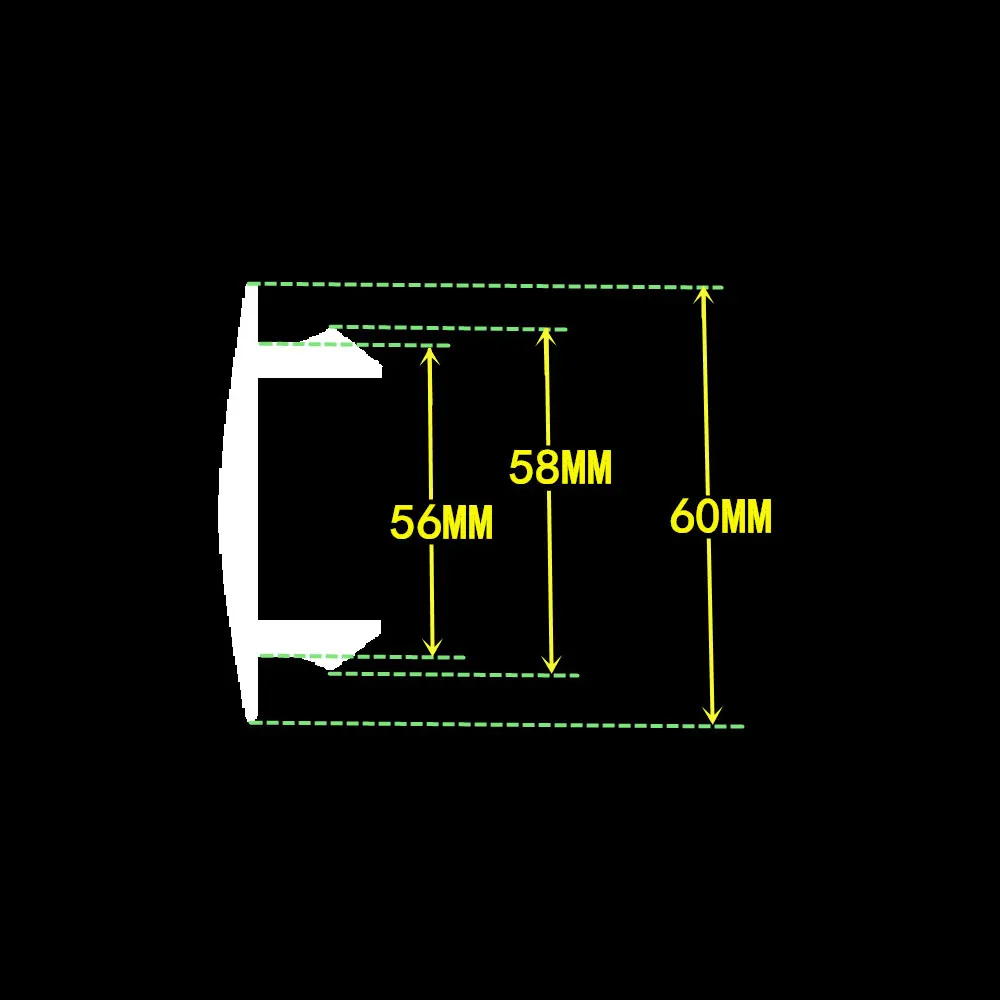 4 adet 56mm 60mm araba tekerlek Hub merkezi kapaklar ABS araç tekerlekler lastikler merkezi kapakları araba lastik dekorasyon oto araba tekerlek