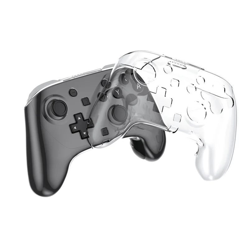 ABMF-funda para Nintendo Switch 2 PRO, consola portátil, carcasa de cristal transparente, accesorios para controlador de juego