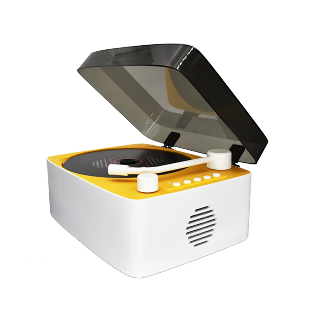 متعددة الوظائف مشغل أقراص مضغوطة الصوت المحيطي بلوتوث USB MP3 القرص المحمولة مشغل موسيقى التحكم عن بعد مكبر صوت ستيريو المنزل غرفة نوم