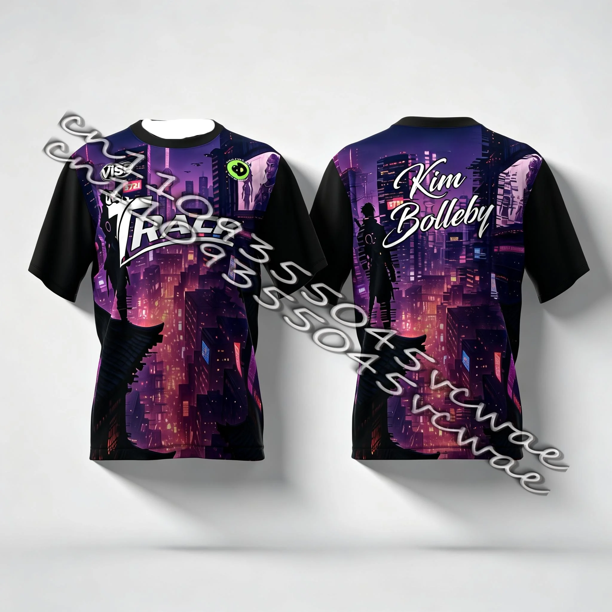 

Хит продаж: одежда для боулинга, спортивная тренировочная одежда, модные уличные футболки с коротким рукавом для мужчин и женщин 2026 Moto