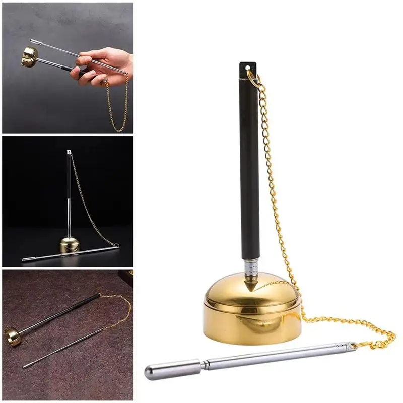 【Ship Within Flexible Length Pure Brass Tibetan Music Bowl; Chime Sound Bowl For Yoga And Meditation