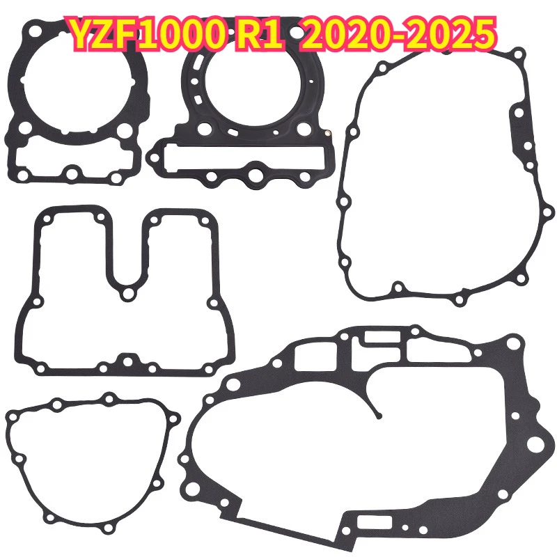 2CR-11351-00 For YZF1000 R1 2020-2025 1998-2014 Motorcycle Cylinder Head Crankcase Cover Gasket Kits YZFR1 YZF-R1 B3L-11181-00