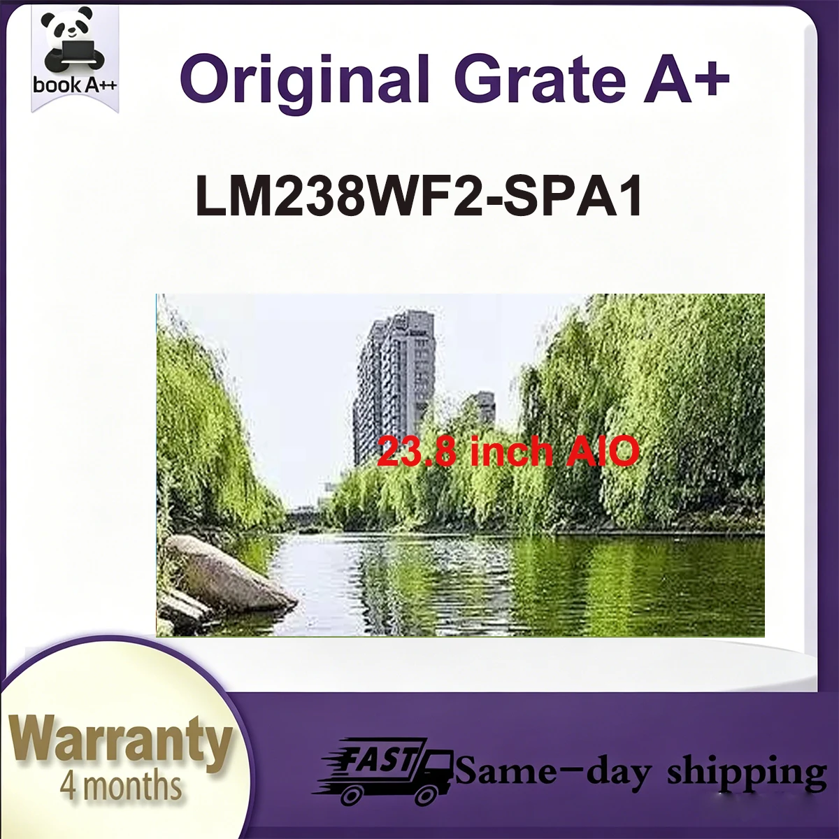 Original New 23.8" Lcd Display LM238WR2 SPA1 LM238WR2-SPA1 for Lenovo for DELL for HP for Computer Monitors