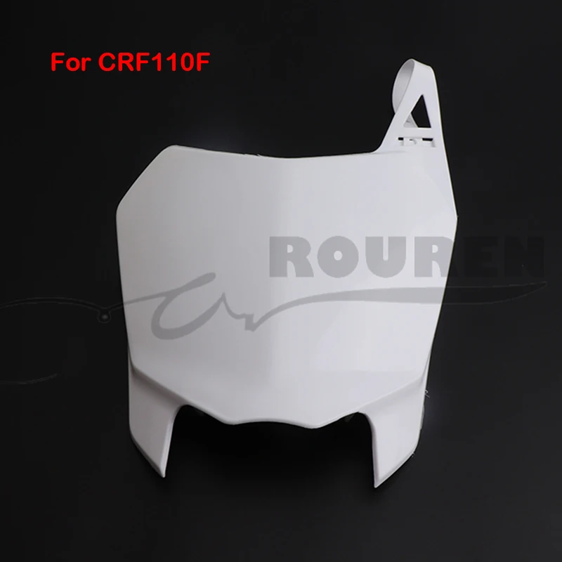 

CRF110 Front Number Plate For CRF110F 2013-2017 CRF125F 2014-2017 KAYO TT150 Coolster M125 of Source Accessories
