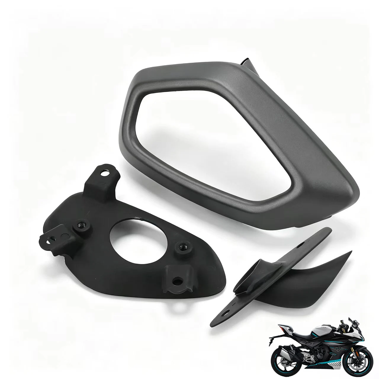 Защитная накладка на выхлопную трубу для мотоциклов CFMOTO 250SR, SR250, 300SR, SR300, оригинальные запчасти