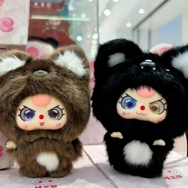 

Новый горячий стиль Baby Three Mini Hug Series Kawaii Blind Box Симпатичная сумка Подвеска Коллекционные куклы для девочек Подарок Настольный орнамент Игрушка