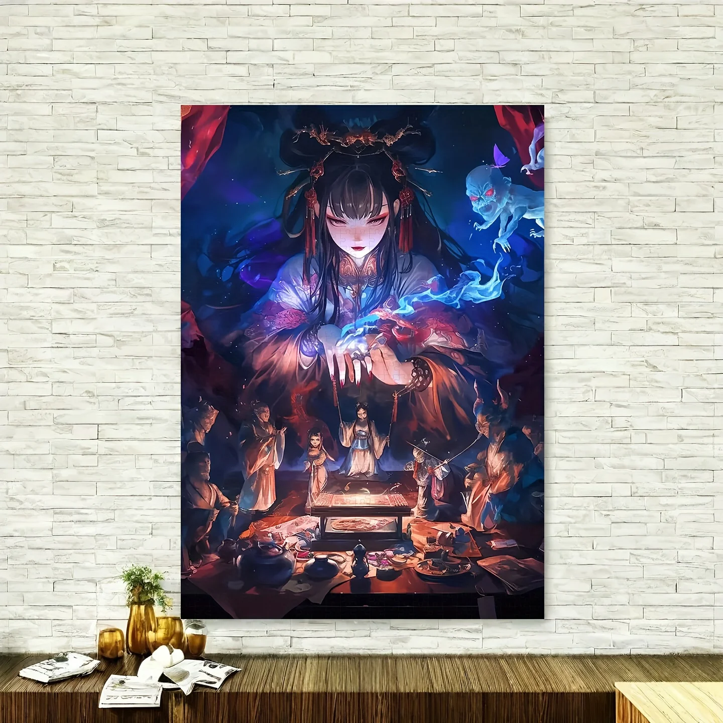 500/1000 Pieces Jigsaw Puzzle Popular Anime Jigsaw Puzzle Educational Toy for Kids Children 's Games Christmas Gift