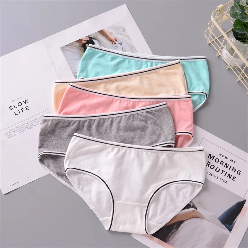 5PC Children Underwear Cotton Girls Panties Underpants Toddler Boxer Shorts for 8-15T