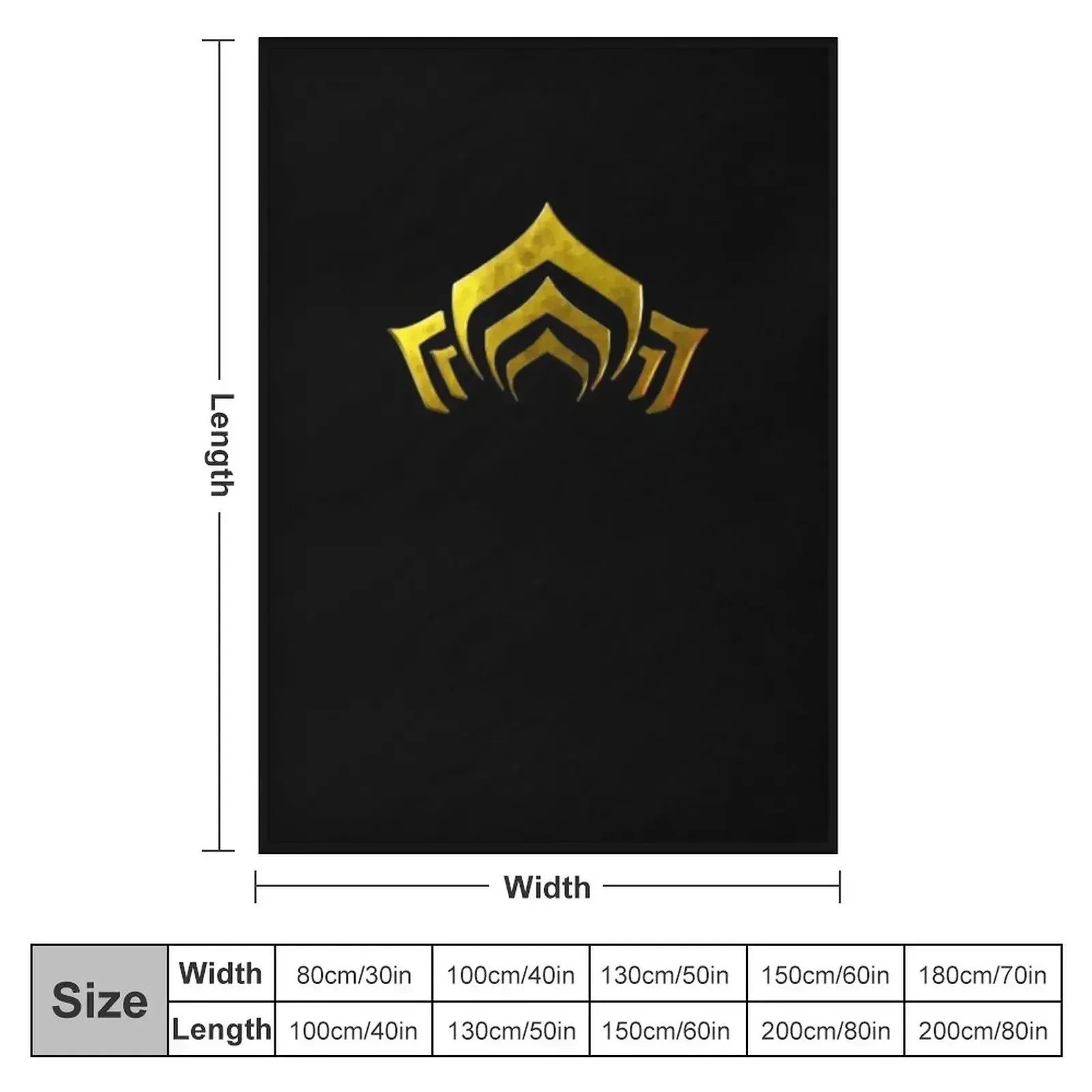 Warframe video game Throw Blanket Luxury Designer Travel Multi-Purpose For Baby Blankets