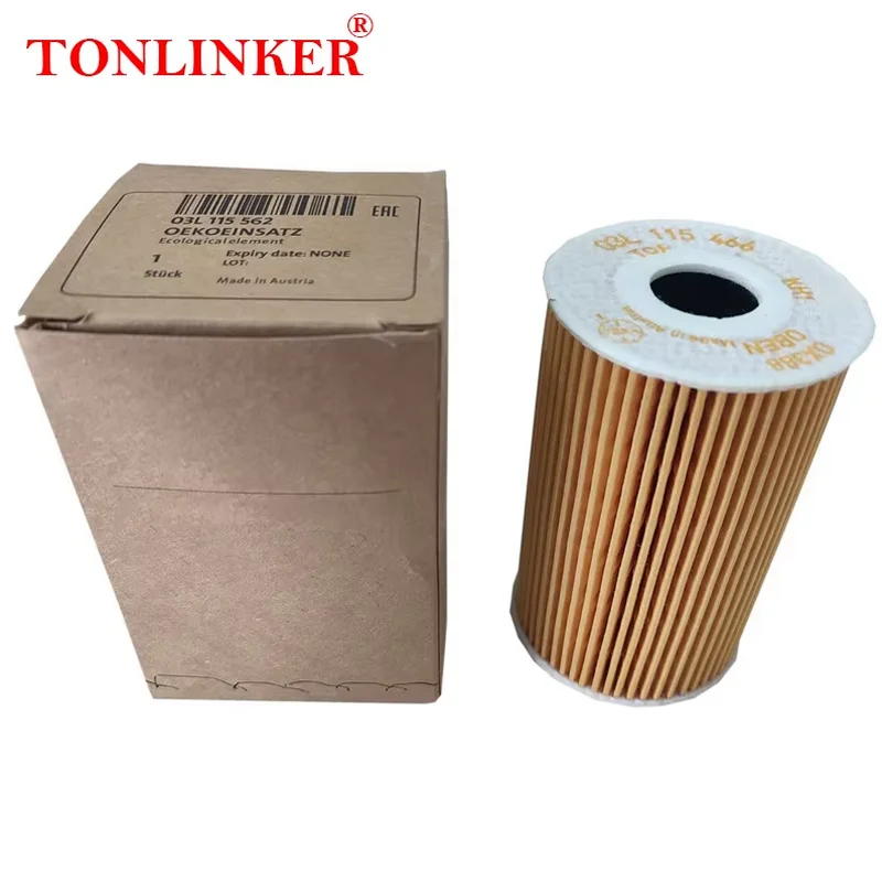 TONLINKER Oil Filter 03L115562 For Audi A4 B8 2.0TDI 2008 2009 2010 2011 2012 2013 2014 2015 2016 CJCD CMFB CGLC Car Accessories