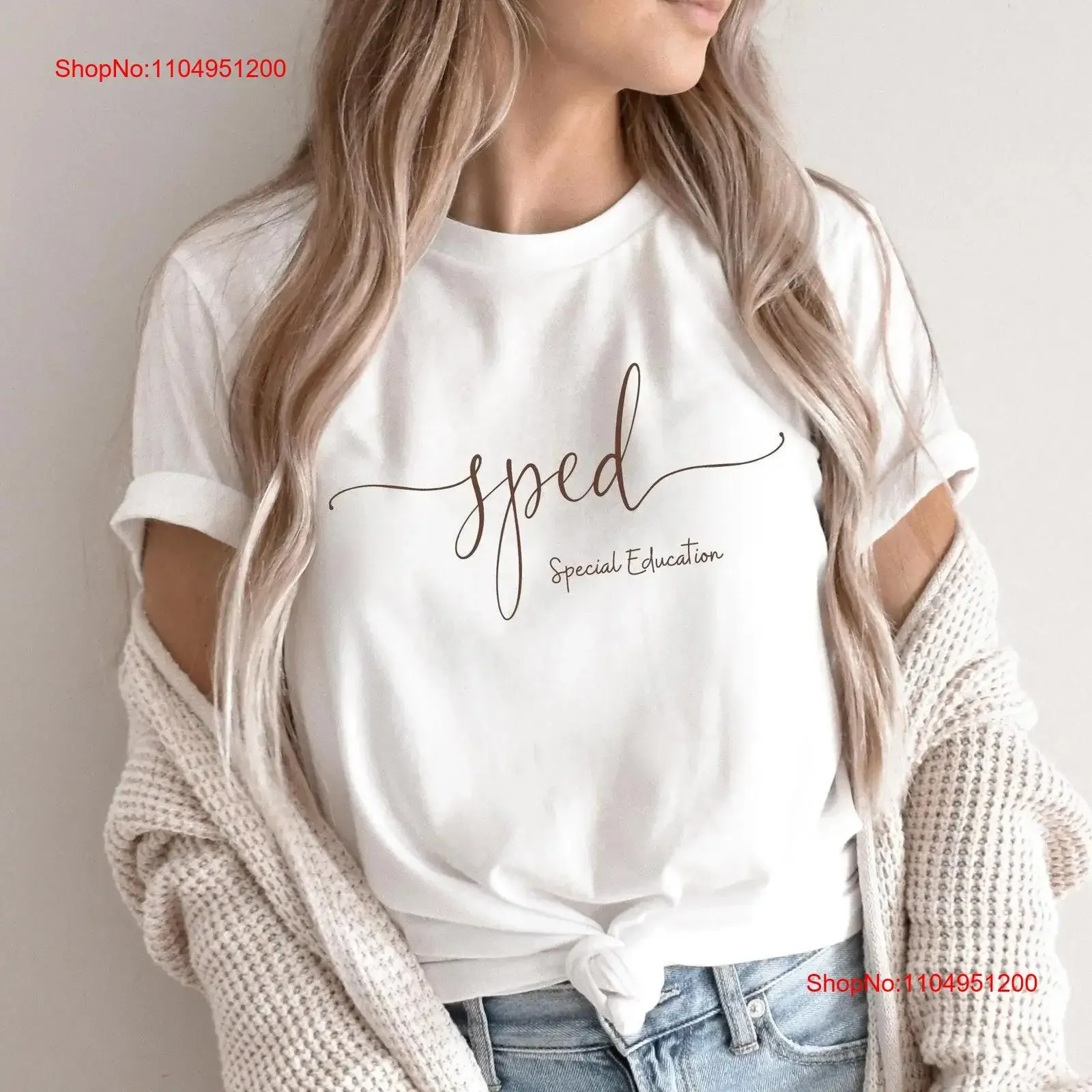 

Рубашка учителя SPED, футболка специального образования, сборная обратно в школу, подарок для оценки, винтажная стираная графика, мягкая мужская универсальная