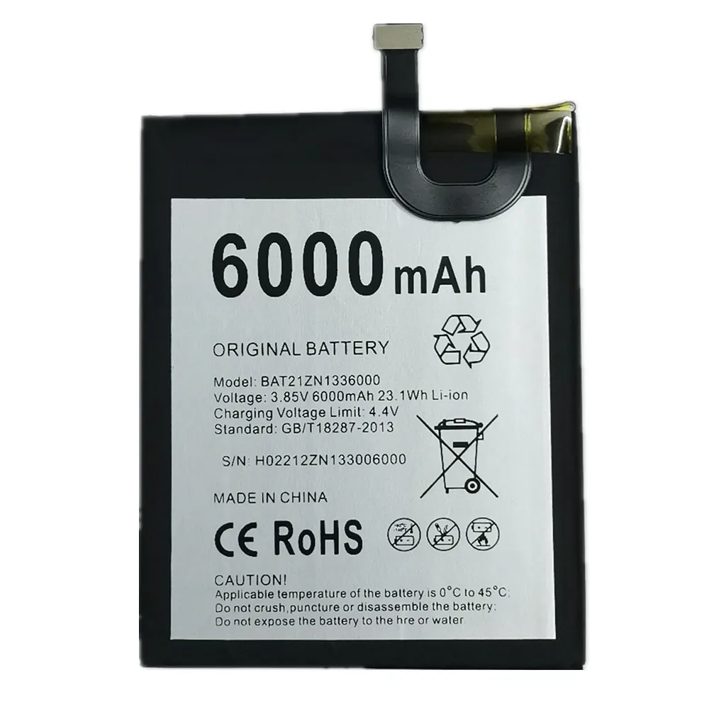 New 100% Original Battery For Doogee S98 Pro S99 S98Pro Bateria 6.3\