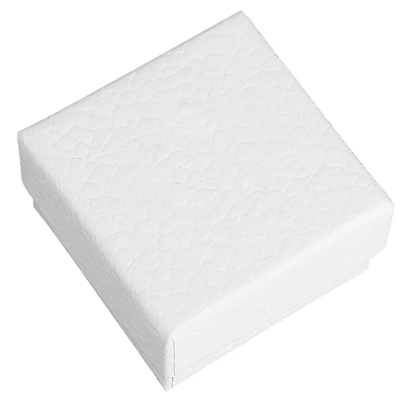 

Шкатулка для украшений из искусственной кожи с узором личи, подарочная упаковка для кулонов, коробка для личного пользования, для розничной продажи ювелирных изделий, подарочная упаковка