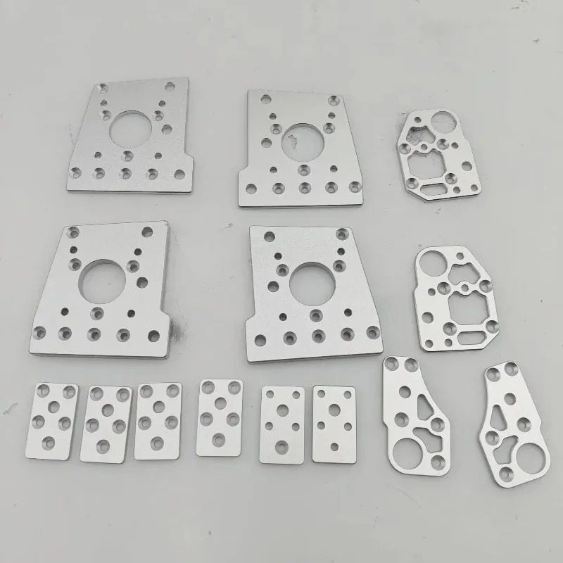 

Blurolls, обработанный на станке с ЧПУ черепаховый гусеничный цельнометаллический алюминиевый сплав, комплект обновленных деталей для портального 3D-принтера ZeroG Mercury one