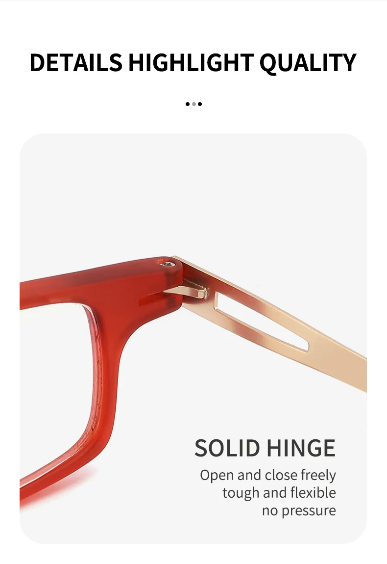 KAEDEK Unisex Neue Mode Klapp Lesebrille Tragbare Anti Augen Überanstrengung Blau Licht Blockieren Leser Gläser Mit Box – Detail 15