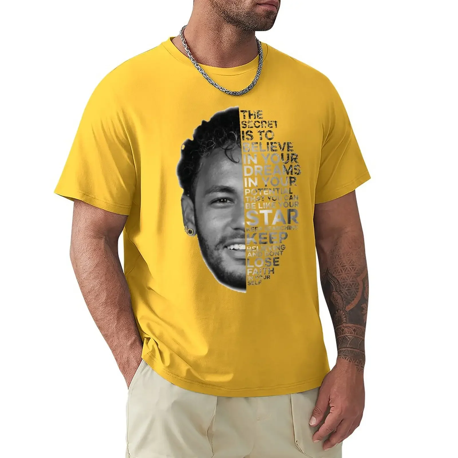 USA Size Neymar And Jr Brazil Celebrate Soccer Striker 64 Tees High Quality Travel Cute Campaign harajuku graphic