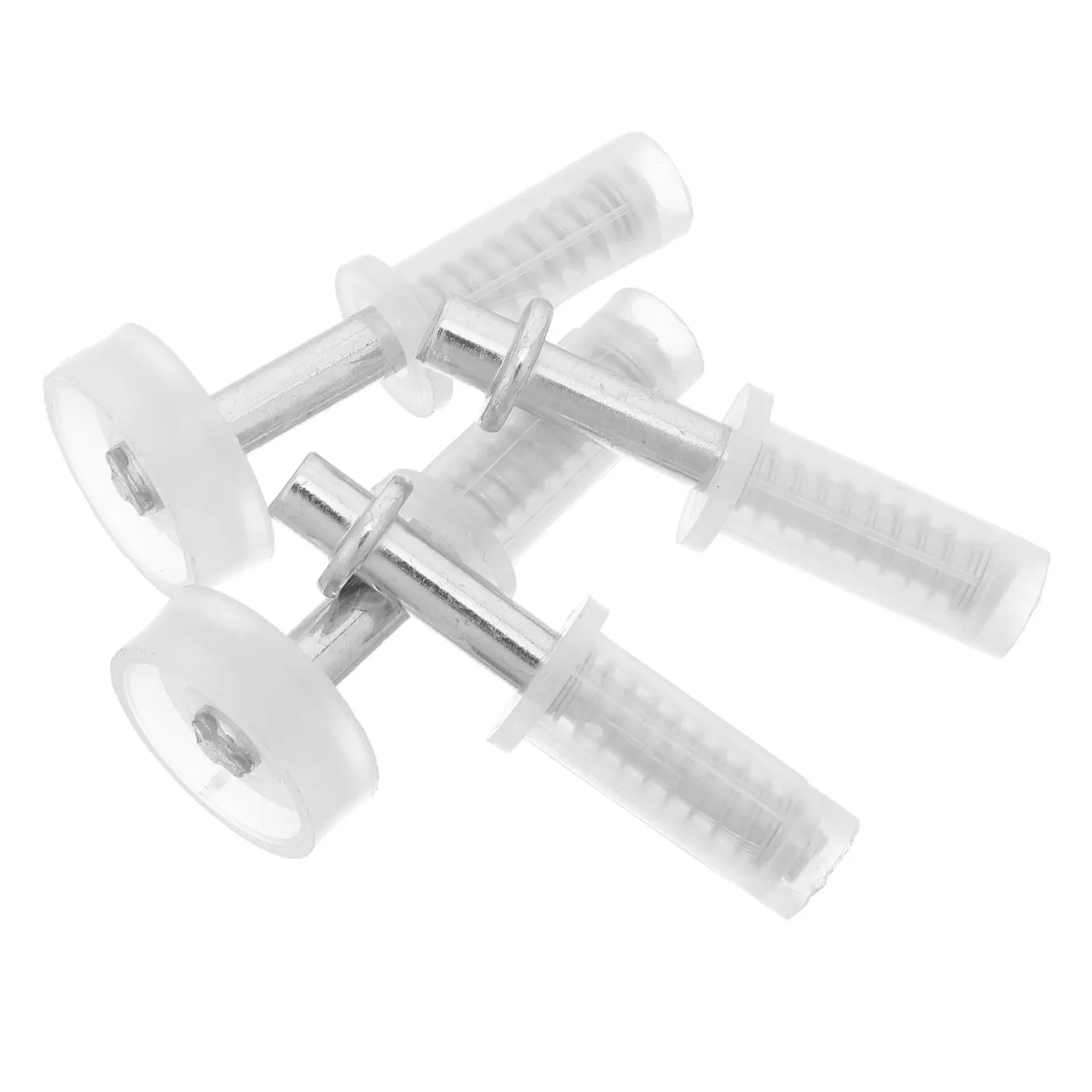 4Pcs Bi-Fold Door Roller Hardware Kit Folding Closet Door Replacement Top Pivot Guide for Wardrobe Cabinet Quiet Smooth Sliding