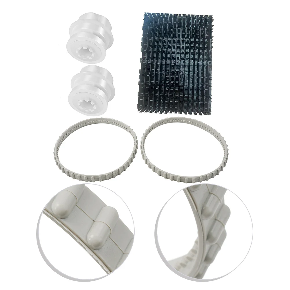 For TigerShark RC Series Robotic Cleaner Rebuild Kit for Hayward Includes Drive Belts Wheel Bearings Roller Brush