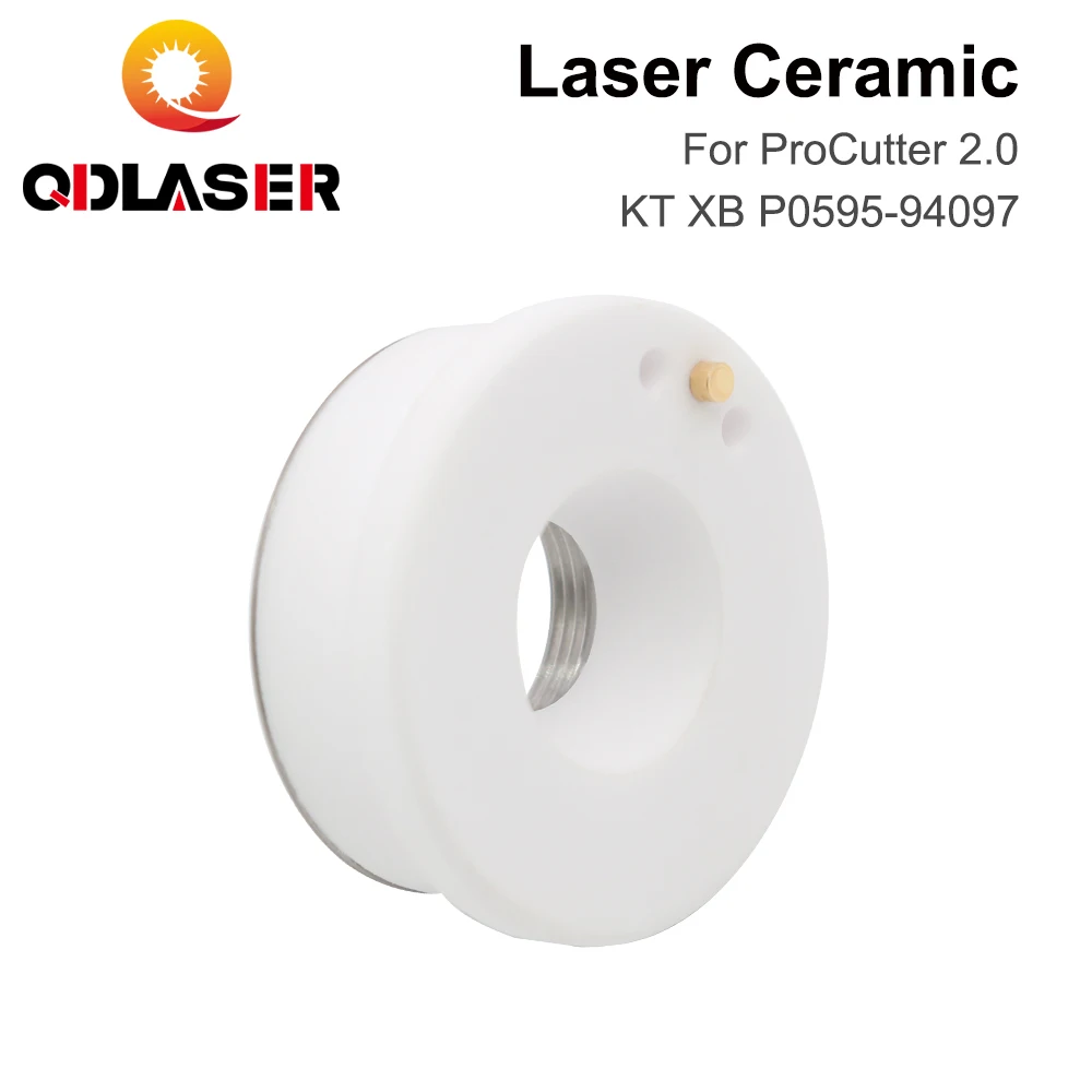 QDLASER Precitec Laser Ceramic KT XB P0595-94097 Dia.31mm M11 Thread Ceramic body for Precitec ProCutter 2.0 Laser Head