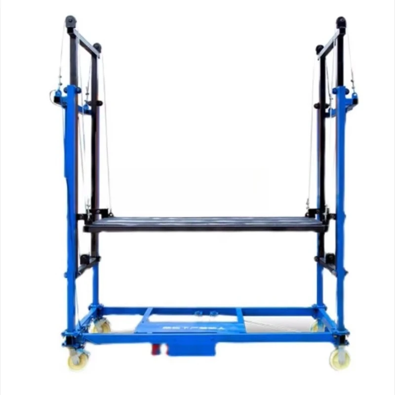 New electric elevator remote control automatic scaffolding folding mobile indoor and outdoor decoration elevator