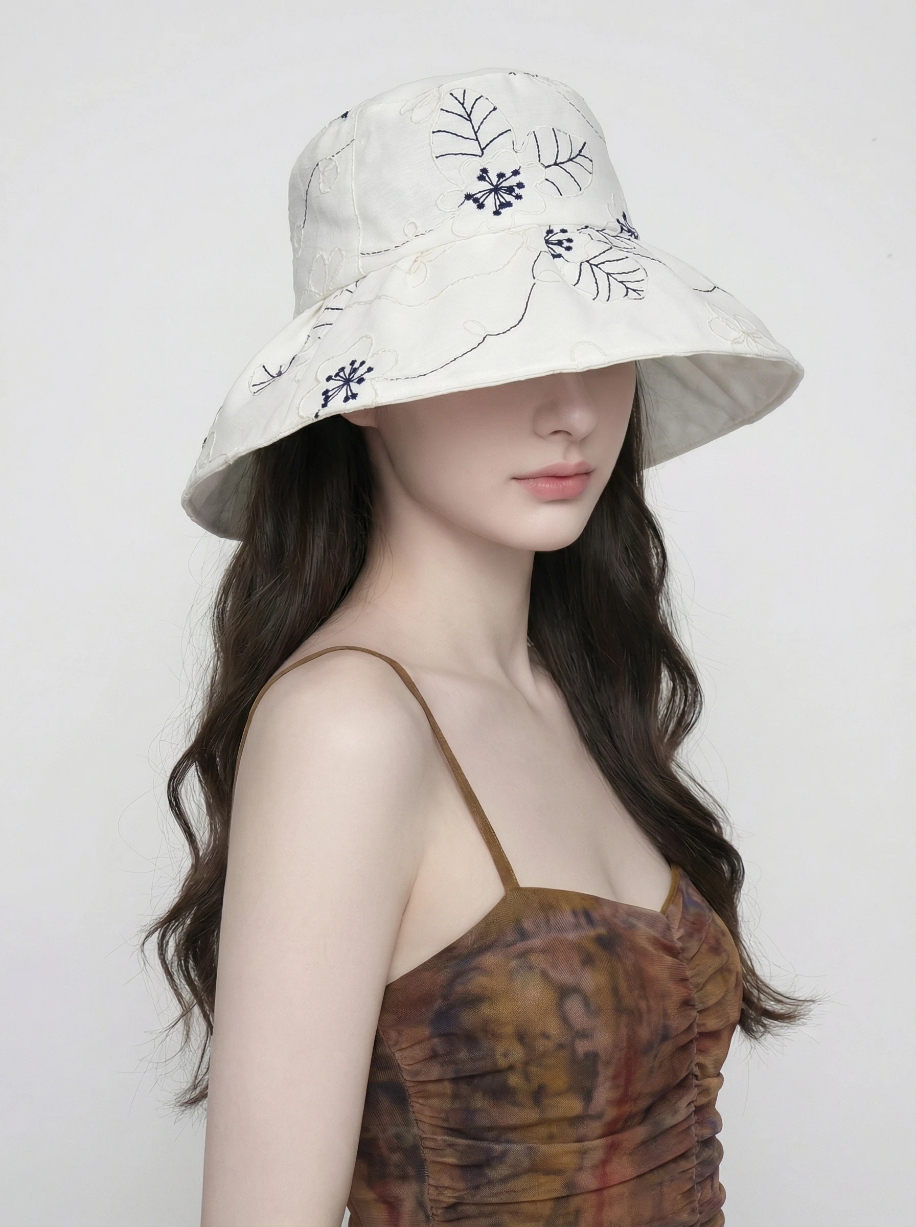 chapeau-de-soleil-vintage-naits-keits-brode-de-fleurs-a-large-bord-pour-femme-casquette-de-pecheur-en-coton-respirant-et-leger-avec-protection-faciale